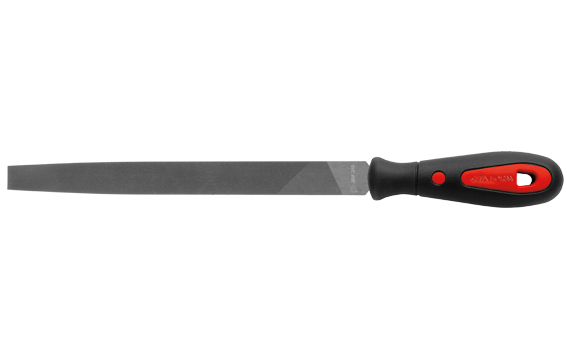 Ceta Form Konik Uçlu Yassı Eğe (Orta Diş/Ergonomik Sap) 6''/150 mm - J55F-206H