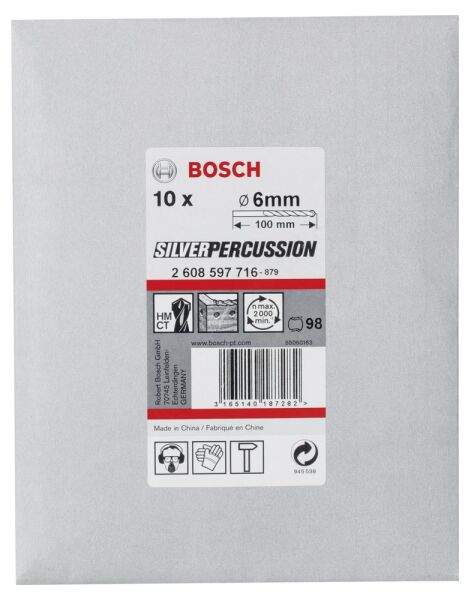 Bosch Cyl-3 6*100 Mm 10 Lu Paket 2608597716