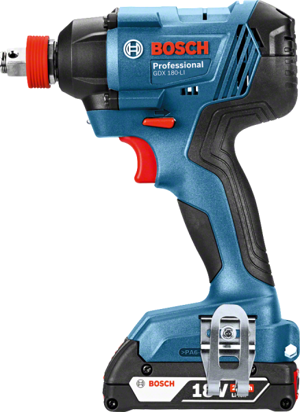 Bosch Professional GDX 180-Li Akülü Somun Sıkma Makinesi (2 x 2.0 Ah) - 06019G5223