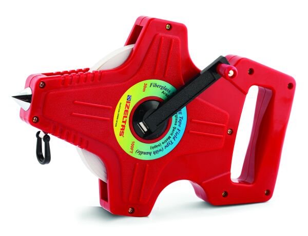 İzeltaş Arazi Tipi Fiberglas Şerit Metre (Saplı) 20 m - 0588650020