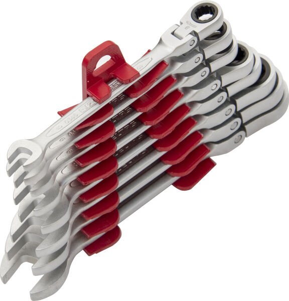 İzeltaş 12 Parça Mafsallı Cırcır Kombine Anahtar Takımı - 0345002112