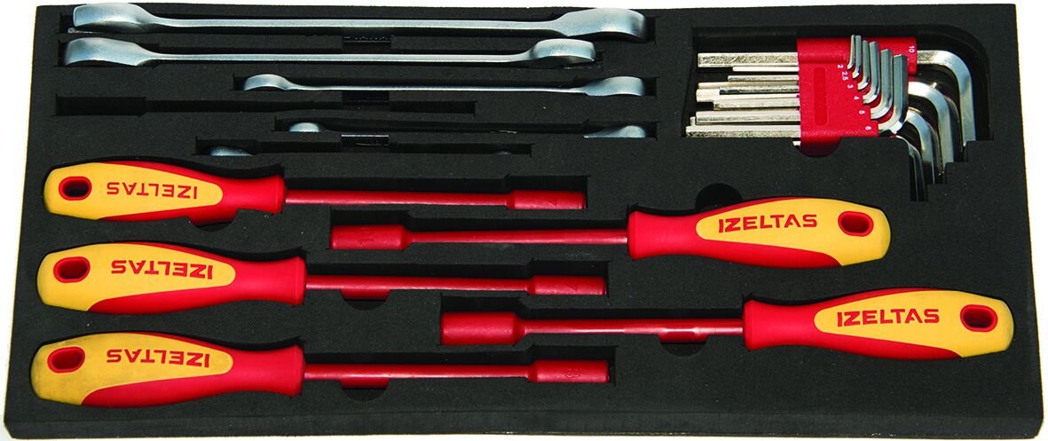 İzeltaş 5 Gözlü Elektrikçi Takım Çantası (Dolu) - 8420005046