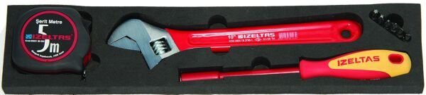 İzeltaş 5 Gözlü Elektrikçi Takım Çantası (Dolu) - 8420005046