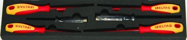 İzeltaş 5 Gözlü Elektrikçi Takım Çantası (Dolu) - 8420005046