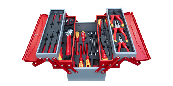 İzeltaş 5 Gözlü Elektrikçi Takım Çantası (Dolu) - 8420005046
