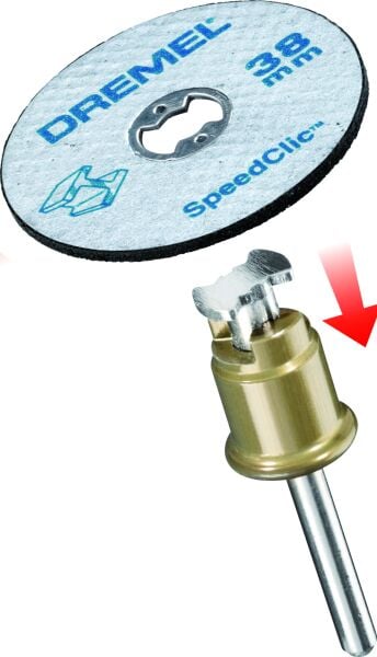 DREMEL® EZ SpeedClic: Metal Kesme Diskleri (SC456B) (12'li Paket) - 2615S456JD