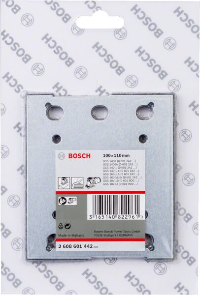 Bosch - Keçeli Zımpara Tabanı (110x100 mm)