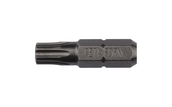 Ceta Form 1/4'' 5 Köşe Delikli Torx Bits Uç  IPR30 x 25 mm - CB/811IPR