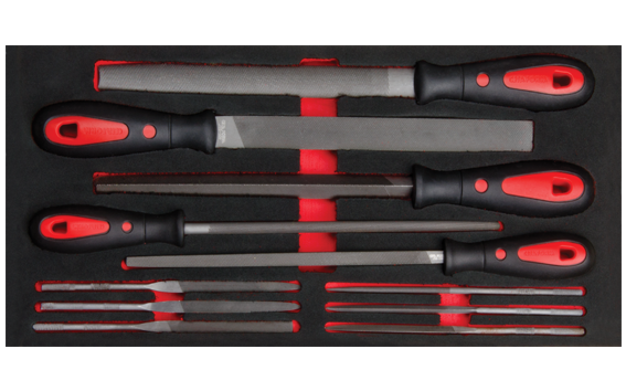 Ceta Form 11 Parça Tesviyeci ve Saatçi Eğe Takımı (EVA'lı) - J72-E0811