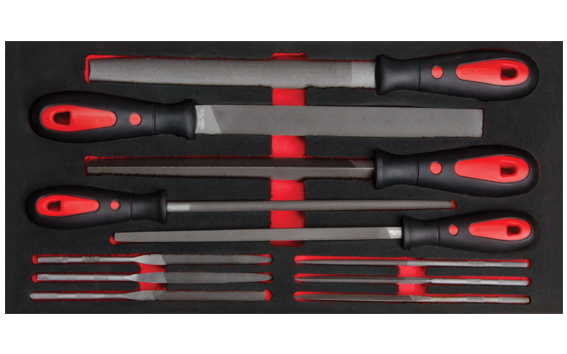 Ceta Form 11 Parça Tesviyeci ve Saatçi Eğe Takımı (EVA'lı) - J72-E0811