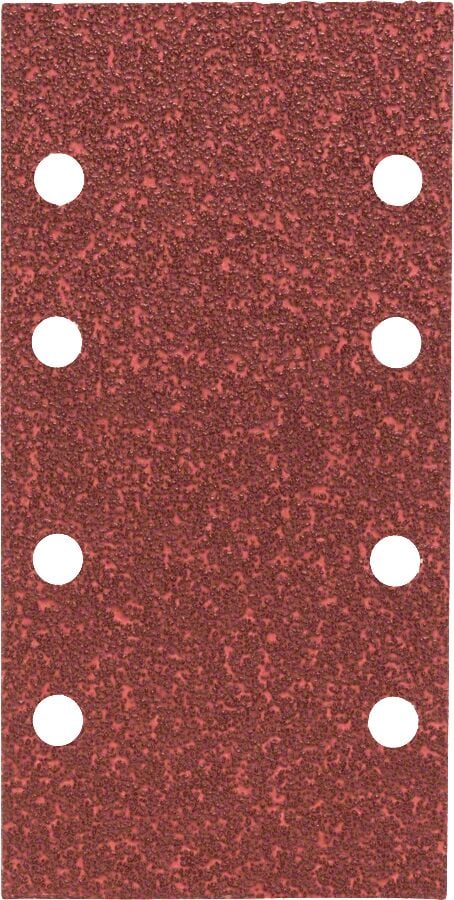 Bosch - Titreşimli Zımpara Kağıdı 10'lu, 93 x 185 mm 40 Kum 8 Delik