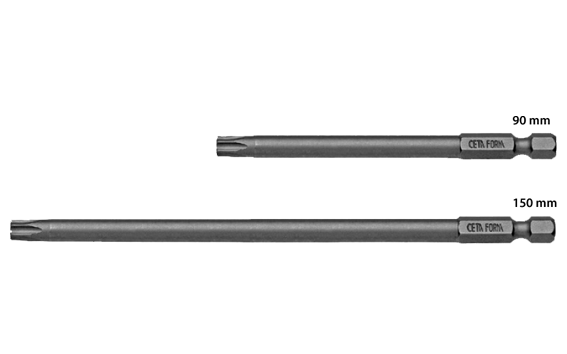 Ceta Form 1/4'' Torx Bits Uç T25 x 150 mm - CB/8157
