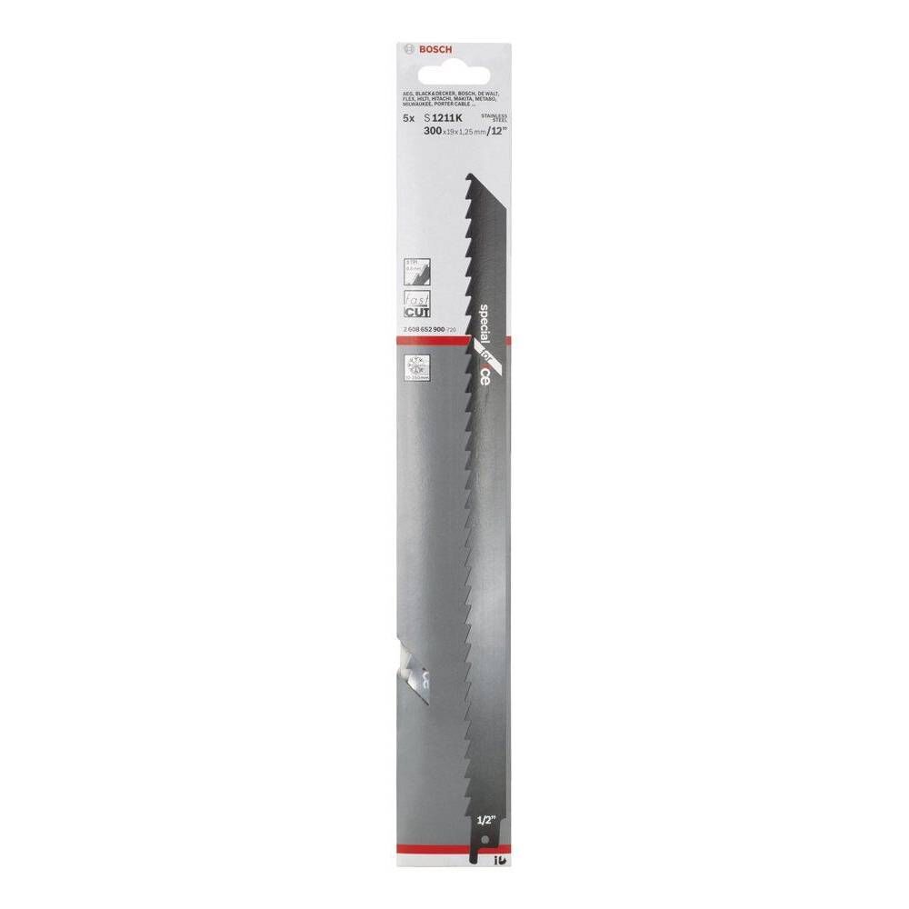 Bosch Panter Testere Bıçağı S 1211 K Specıal For Ice 5Lı 2608652900