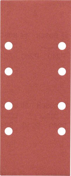 Bosch - Titreşimli Zımpara Kağıdı 10'lu, 93 x 230 mm 240 Kum 8 Delik