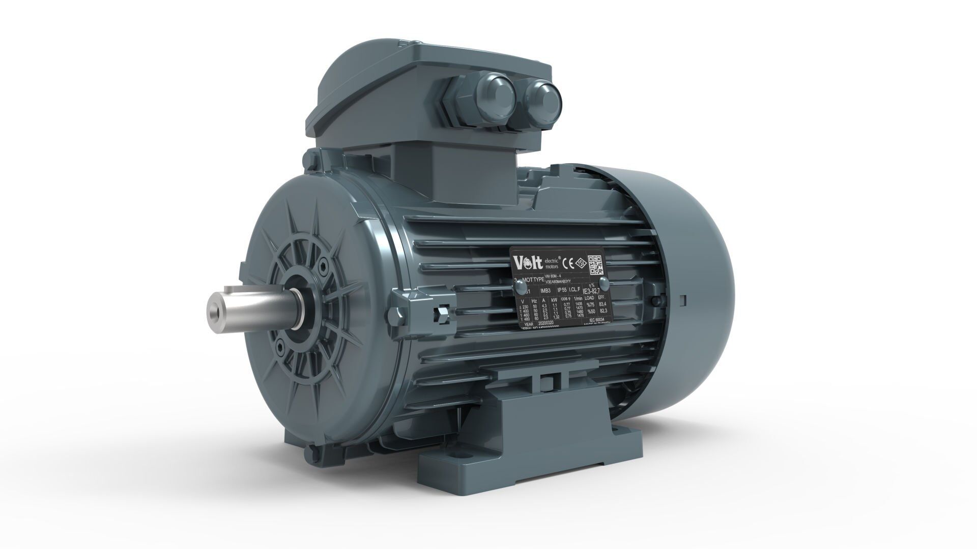 VOLT ELEK. MOT. 30KW 6P TRF G DÖKÜM GÖV. 225 4/6V IE3