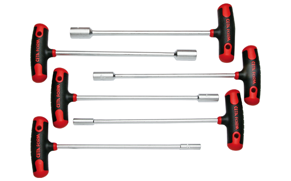 Ceta Form 6 Parça T Saplı Lokma Anahtar Takımı (Karton Kutulu) - K20-B06