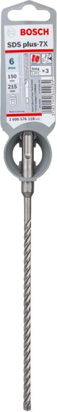 Bosch Sds-Plus-7X K-Delıcı Ucu 6*215Mm 1 Lı 2608576118