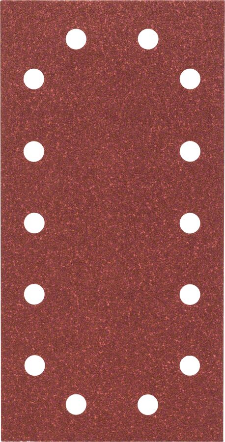 Bosch - Titreşimli Zımpara Kağıdı 10'lu, 115 x 230 mm 80 Kum 14 Delik