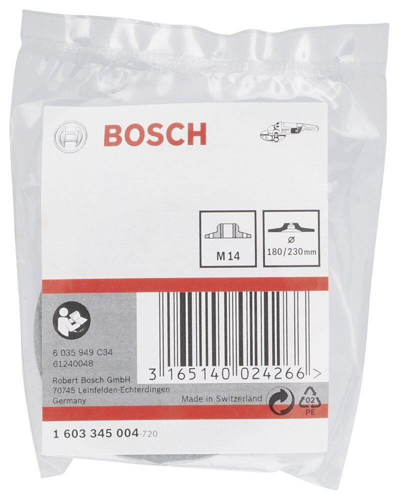Bosch 180/230 Mm M14 Flans Dıslı Somun 1603345004