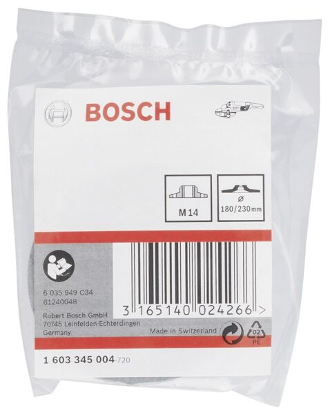 Bosch 180/230 Mm M14 Flans Dıslı Somun 1603345004
