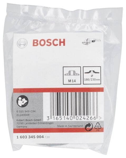 Bosch 180/230 Mm M14 Flans Dıslı Somun 1603345004