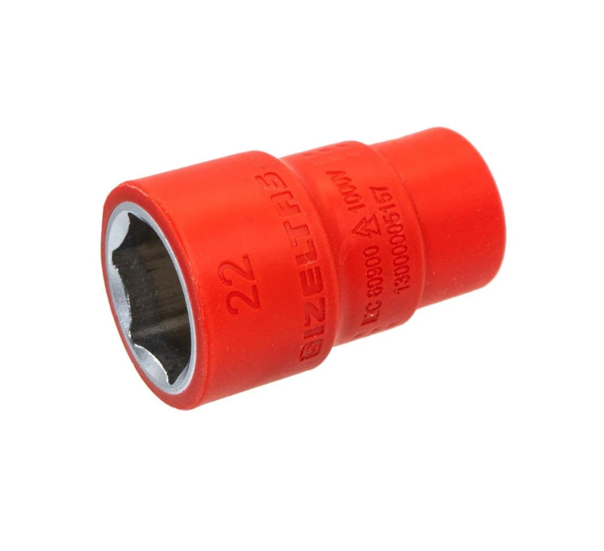 İzeltaş 1000V 1/2'' Altı Köşe Lokma Anahtar 22 mm - 13000005157