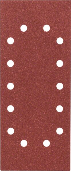 Bosch - Titreşimli Zımpara Kağıdı 10'lu, 115 x 280 mm 80 Kum 14 Delik