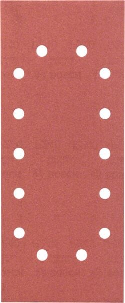 Bosch - Titreşimli Zımpara Kağıdı 10'lu, 115 x 280 mm 240 Kum 14 Delik