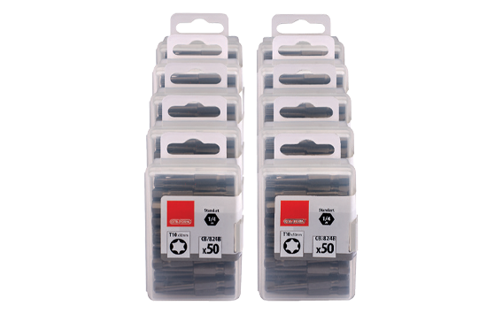 Ceta Form 500 Parça 1/4'' TORX Bits Uç (Toptan Paketi) CB/829B (T30 x 50 mm) - CB/829BD
