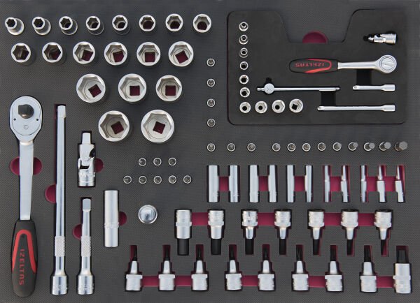 İzeltaş Premium Serisi Takım Dolabı - 2. Çekmece İçi 94 Parça - 8245002094