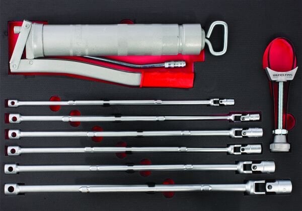 İzeltaş Premium Serisi Takım Dolabı - 6. Çekmece İçi 9 Parça - 8245006009