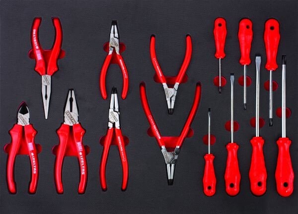 İzeltaş Premium Serisi Takım Dolabı - 3. Çekmece İçi 14 Parça - 8245003014