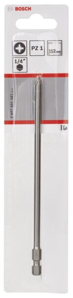 Bosch - Extra Hard Serisi Vidalama Ucu PZ 1*152 mm 1'li