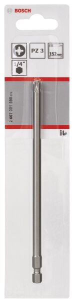 Bosch - Extra Hard Serisi Vidalama Ucu PZ 3*152 mm 1'li