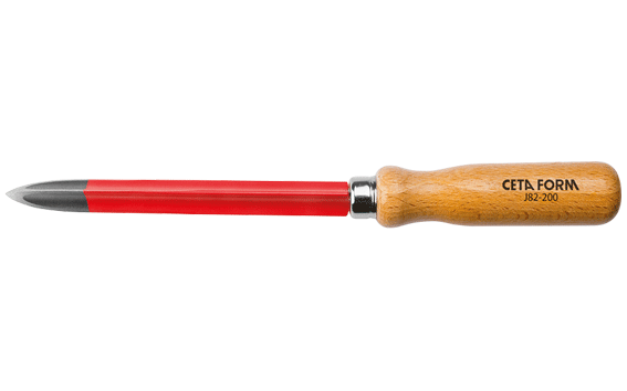Ceta Form Üç Kenarlı Çukur Raspa 200 mm - J82-200
