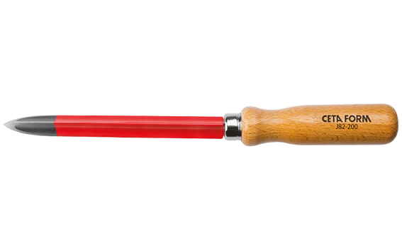 Ceta Form Üç Kenarlı Çukur Raspa 200 mm - J82-200