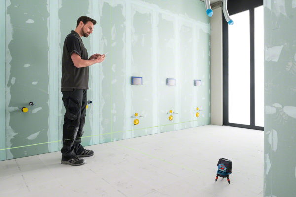 Bosch Professional GCL 2-50 CG Çapraz ve Noktasal Lazer - 0601066H00