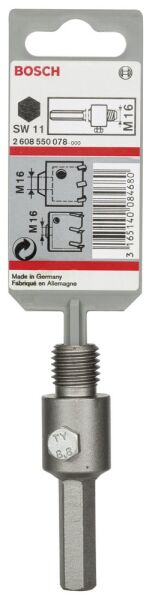 Bosch - Altıgen Şaftlı M16 Buat Ucu Adaptörü 80 mm
