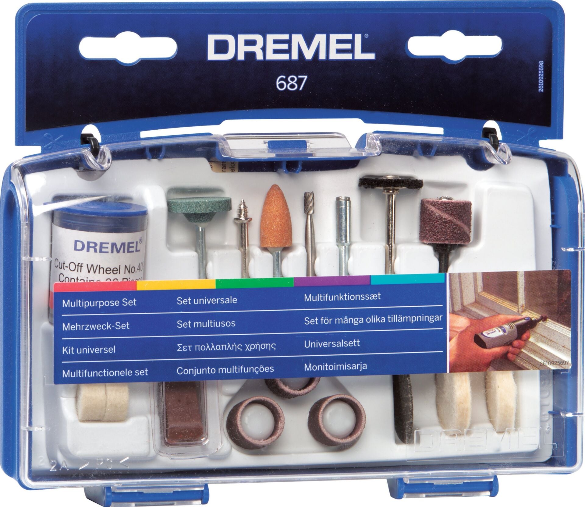 DREMEL® Çok Amaçlı Aksesuar Seti (687) - 26150687JA