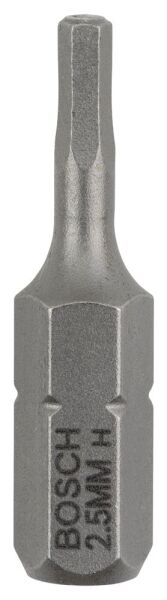 Bosch - Extra Hard Serisi HEX2.5*25 mm 3'lü