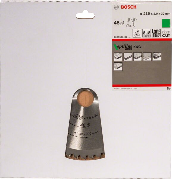Bosch Opw Daıre Test. Bıc. 216*30 48 D G 2608640432