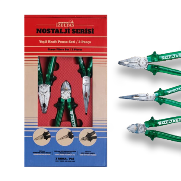 İzeltaş Nostalji Serisi Pense Seti - 13000005314