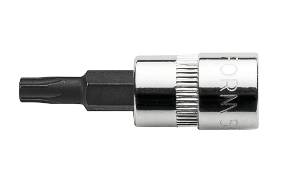 Ceta Form 1/4'' 5 Köşe Delikli Torx Uçlu Lokma IPR30 x 37 mm - C08S-IPR30
