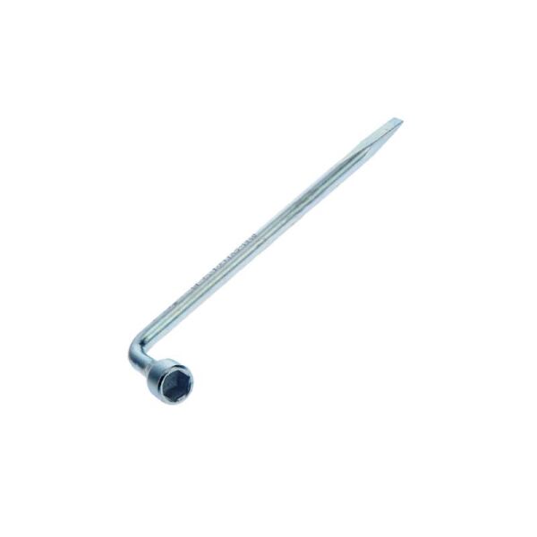 İzeltaş 17 mm - 11/16'' Bijon Anahtarı Pipo Tipi (Tornavida Ağızlı) - 1940090017