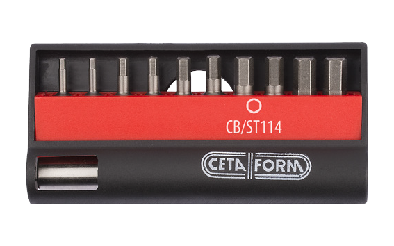 Ceta Form 11 Parça Allen Bits Uç Takımı - 1/4'' Bits Tutucu ile - CB/ST114