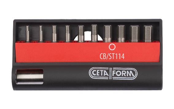 Ceta Form 11 Parça Allen Bits Uç Takımı - 1/4'' Bits Tutucu ile - CB/ST114