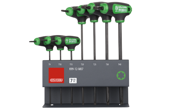 Ceta Form Metal Stand / 7 Parça T Saplı Torx Anahtar Takımı için - K99-12-ME