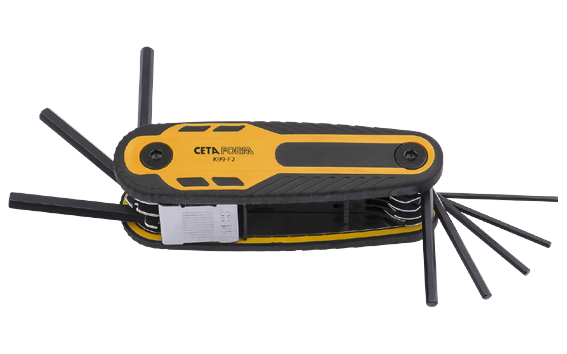 Ceta Form 8 Parça Çakı Tipi Allen Anahtar Seti (SAE) - K99-F2