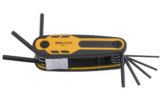 Ceta Form 8 Parça Çakı Tipi Allen Anahtar Seti (SAE) - K99-F2