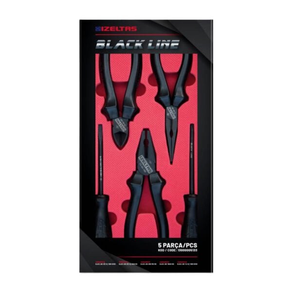İzeltaş Black Line 5 Parça Set 13000005133